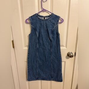 Abercrombie & Fitch Blue Denim Dress